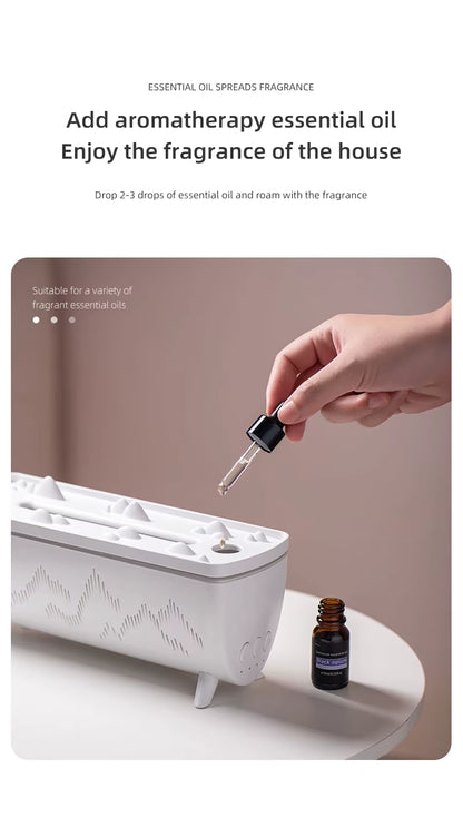 Flame Light Jellyfish Aroma Diffuser & Humidifier - Elevate Your Home with Essential Oil Bliss